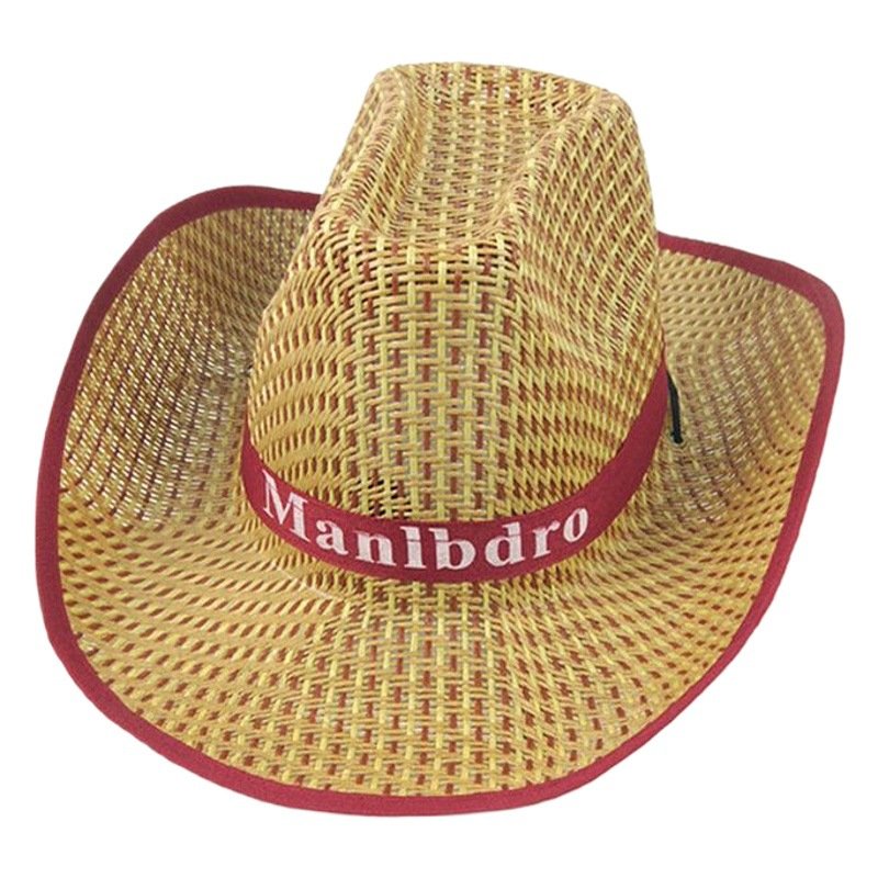 Unisex Wide Brim Straw Cowboy Hat | Outdoor Summer Travel Sunshade Beach Hat O1CN01Fzgjqn1Bs2vAhFRaa 0 0 Cib
