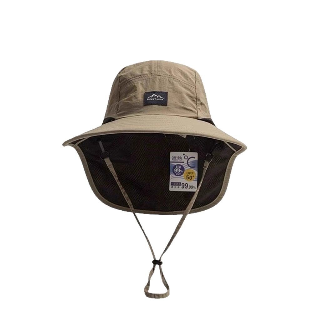 Outdoor UV Sun Protection Fisherman Hat with Neck Flap | Parent-Child Summer Camping & Hiking Sunshade Bucket Cap O1CN01RNvpbl1q2CRuhb21B 2215489935437 0 Cib
