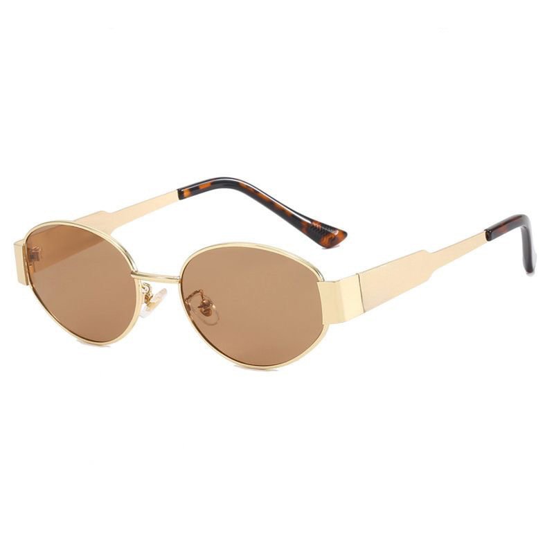 2026 Hong Kong Style Retro Oval Metal Sunglasses | High-End Small Frame Old Money Aesthetic Sun Glasses O1CN01U1TA4a28sYq5OwDU0 2219006967988 0 Cib