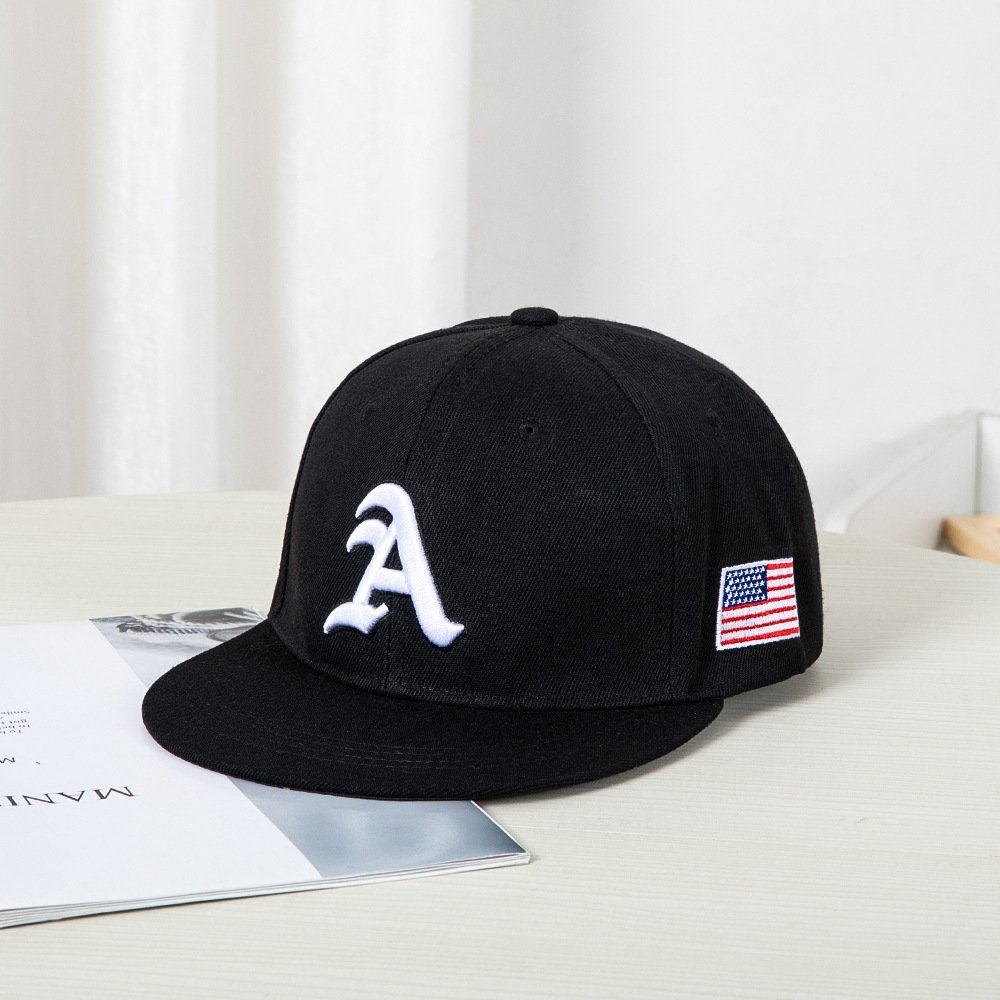 Unisex Two-Tone Hip-Hop Flat-Brim Baseball Cap | 3D Letter Embroidered Snapback Sunshade Hat O1CN01lJAHyu21XIwlsWt8i 2201282016994 0 Cib